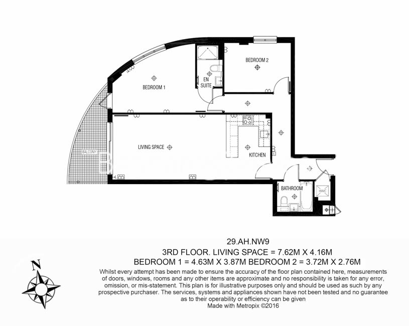 2 bedrooms flat to rent in Heritage Avenue, Colindale, NW9-Floorplan