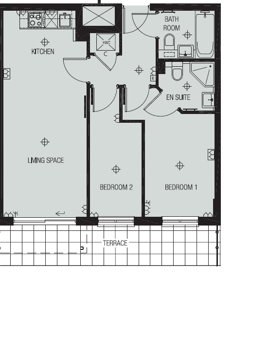 2  bedrooms flat to rent in Boulevard Drive, Colindale, NW9-Floorplan