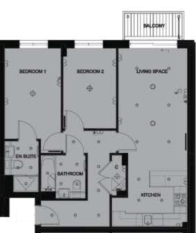 2  bedrooms flat to rent in Boulevard Drive, Colindale, NW9-Floorplan