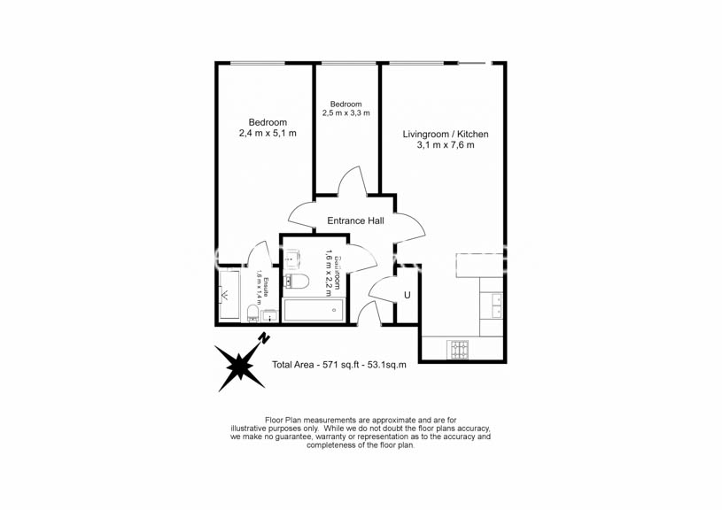2  bedrooms flat to rent in Heritage Avenue, Colindale, NW9-Floorplan
