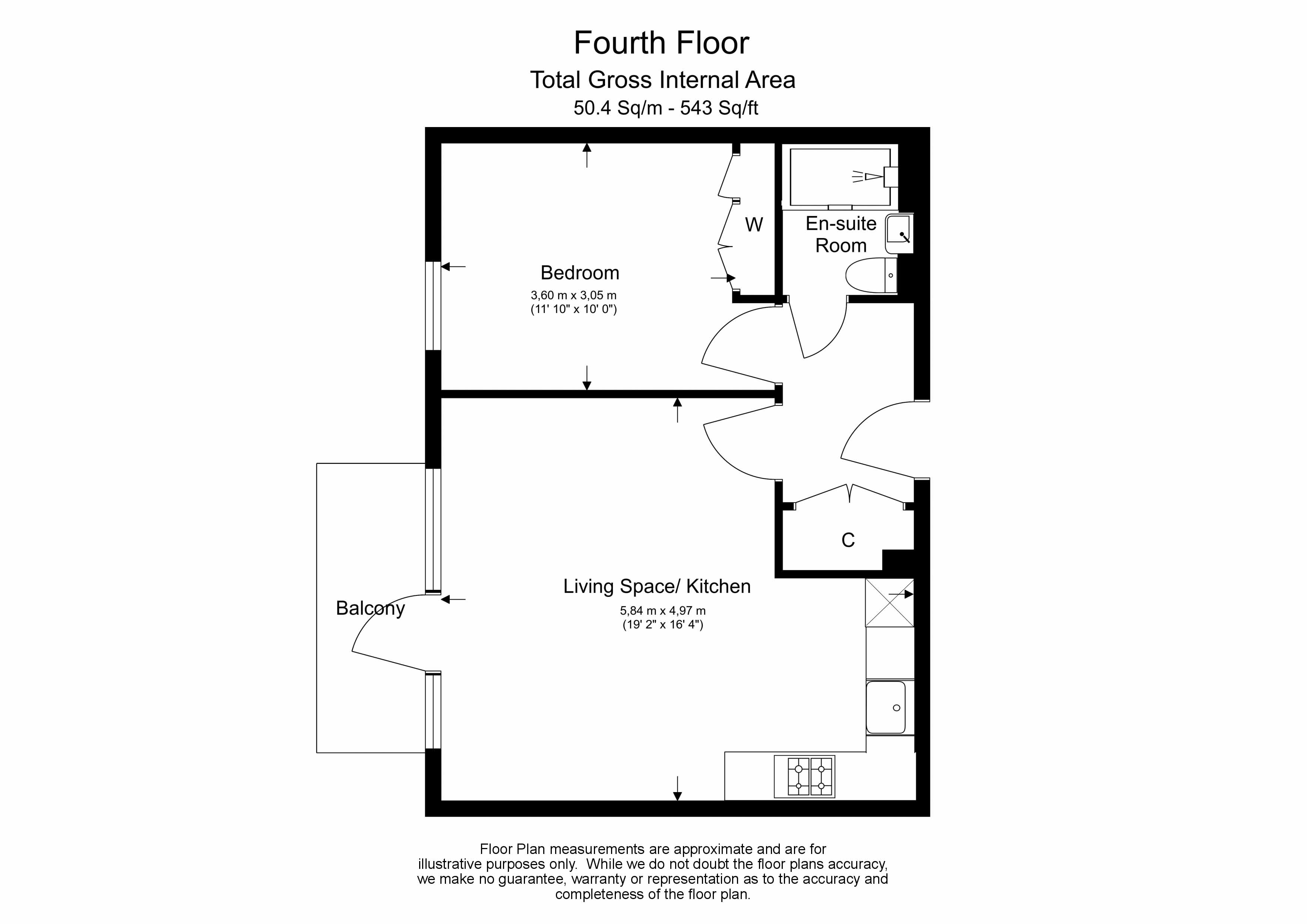 1  bedroom flat to rent in Beaufort Square, Colindale, NW9-Floorplan