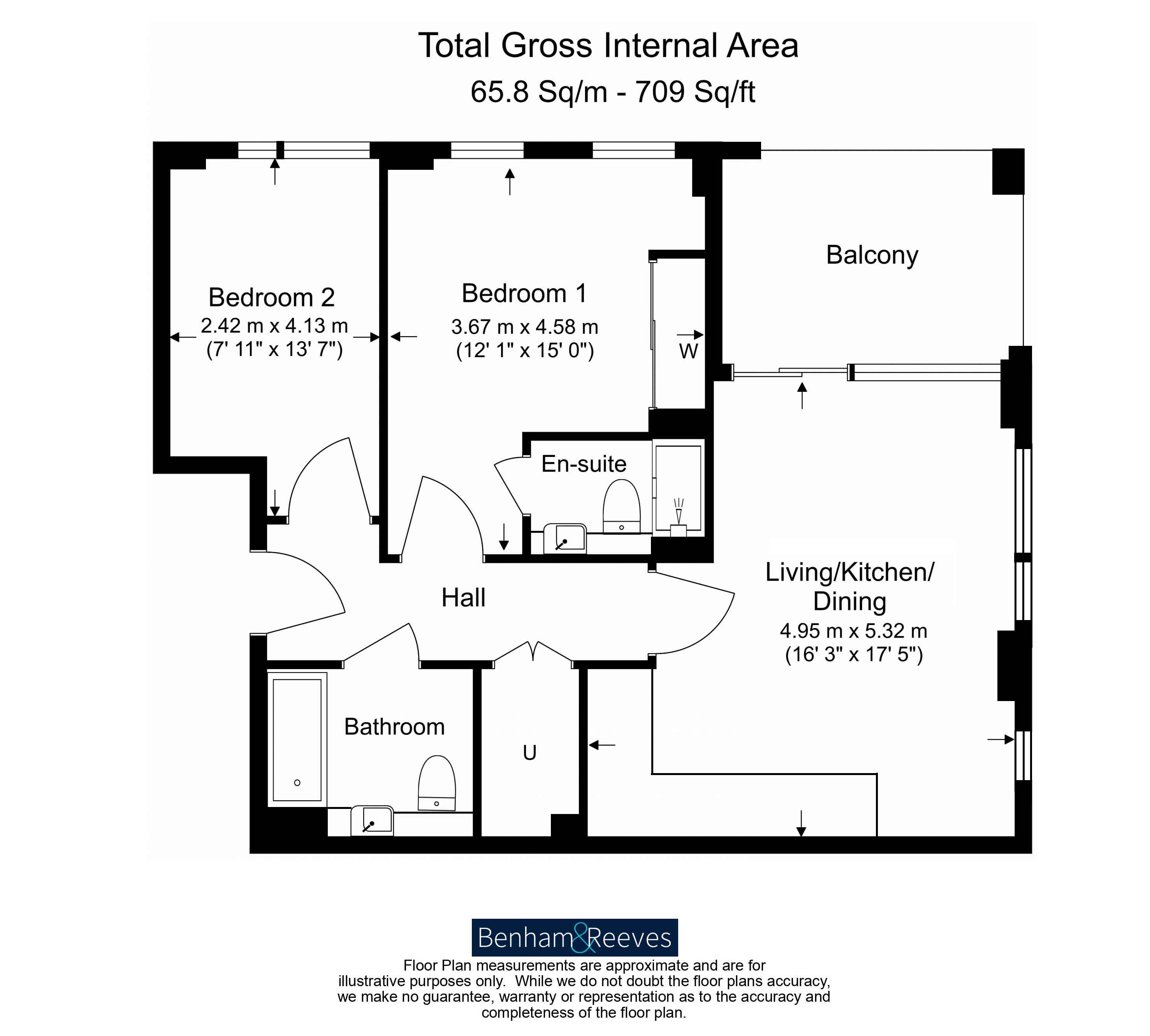 2  bedrooms flat to rent in Sanday Drive, Colindale Gardens, NW9-Floorplan