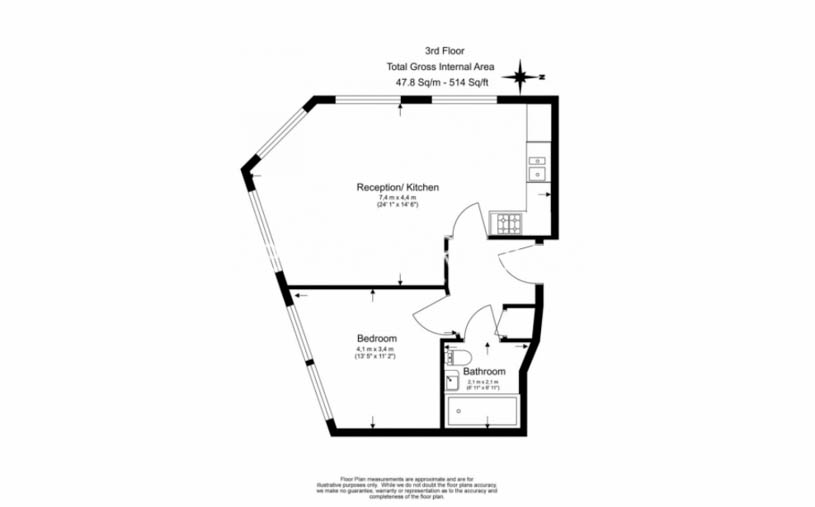 1 bedroom(s) flat to rent in The Belvedere, Holborn, WC1R, London