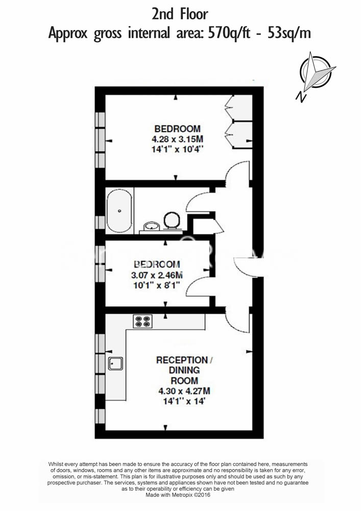 2 bedrooms flat to rent in Tavistock Place, Bloomsbury, WC1-Floorplan