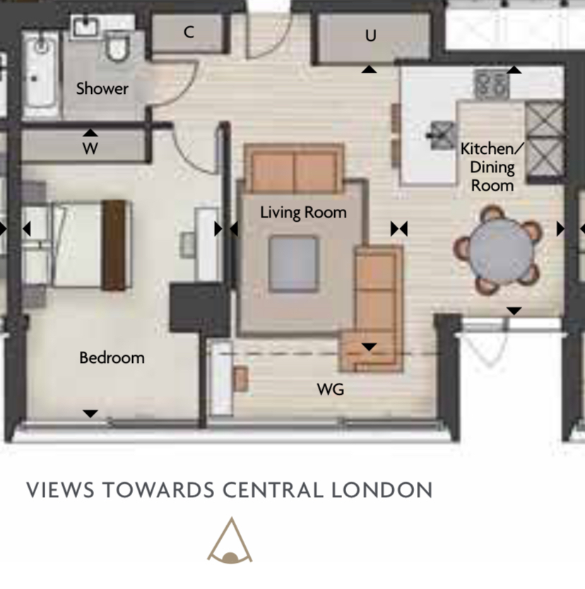 1 bedroom flat to rent in Bollinder Place, City Road, EC1V-Floorplan