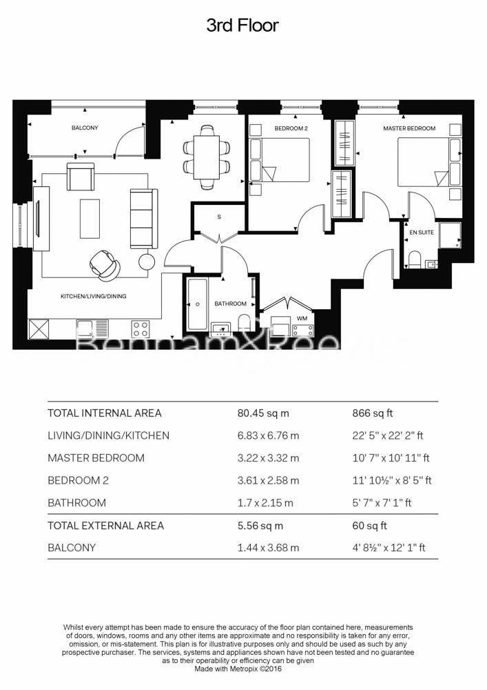 2 bedrooms flat to rent in Gorsuch Place, Shoreditch, E2-Floorplan
