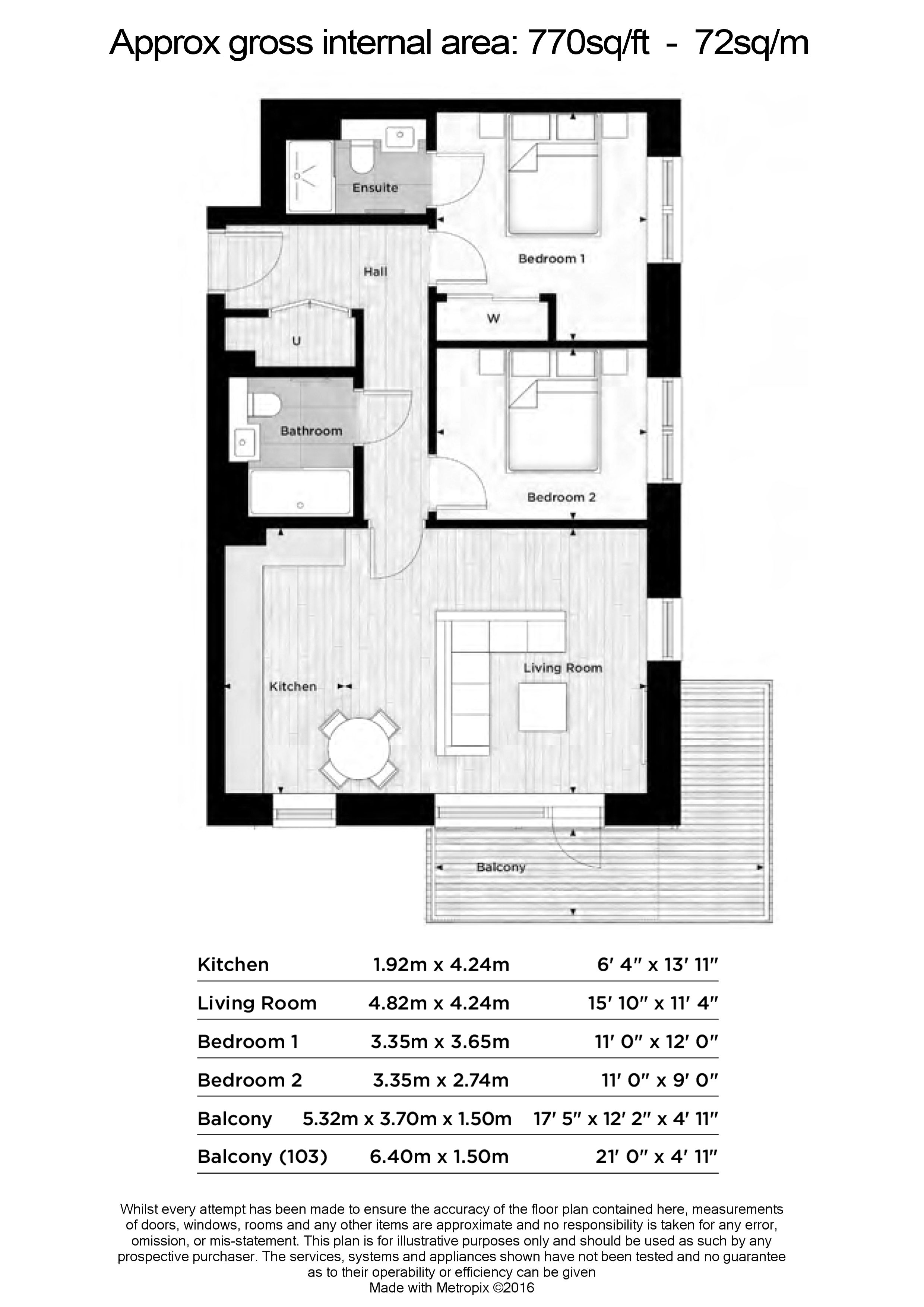 2 bedrooms flat to rent in Accolade Avenue, Southall, UB1-Floorplan