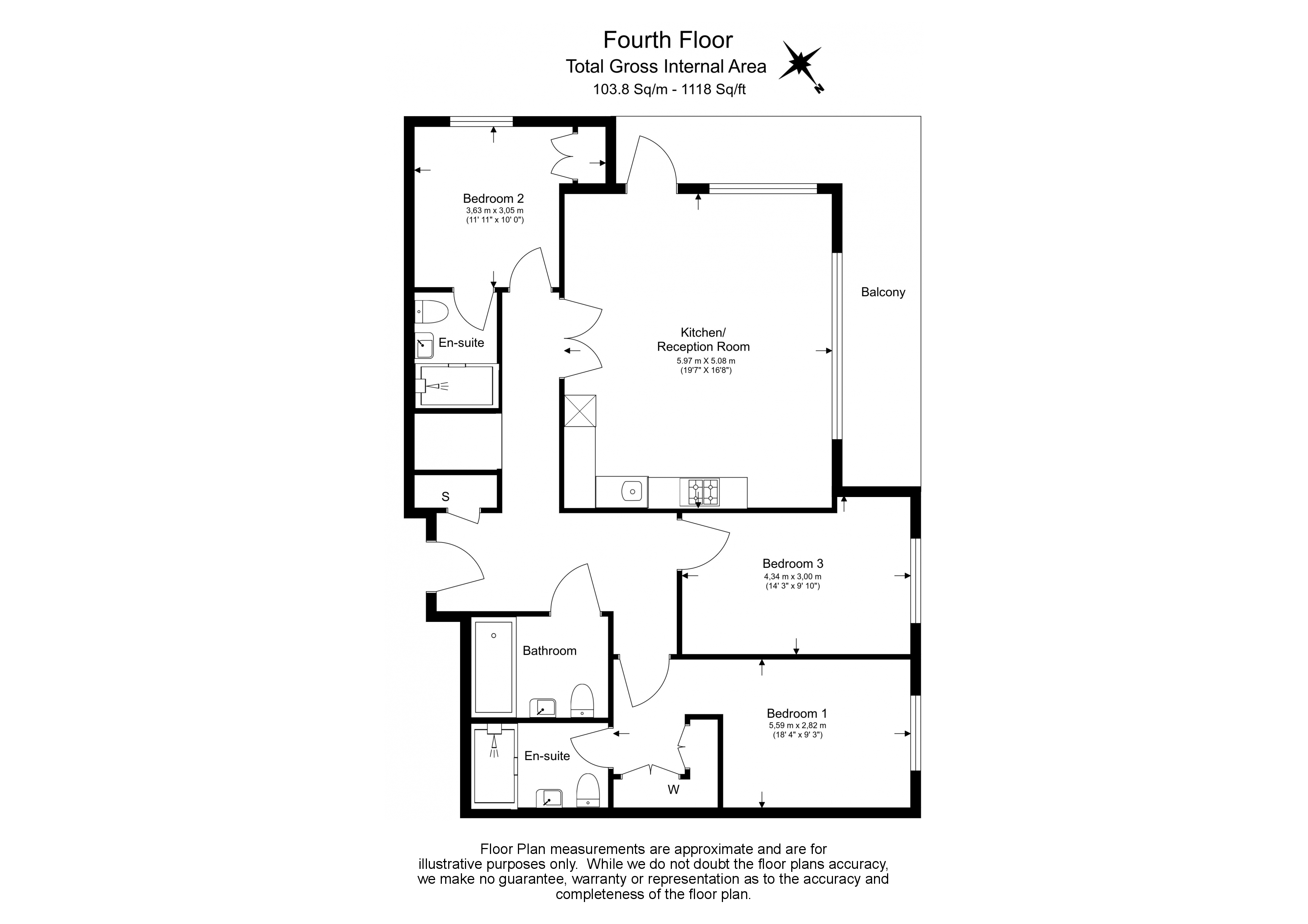 3  bedrooms flat to rent in Caldon Boulevard, Wembley, HA0-Floorplan