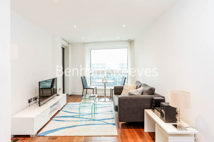1  bedroom house to rent in Talisman Tower, Lincoln Plaza, E14-image 1