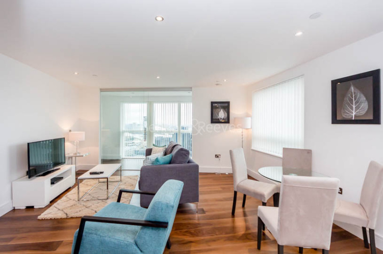 2  bedrooms flat to rent in Lincoln Plaza, Canary Wharf, E14-image 1