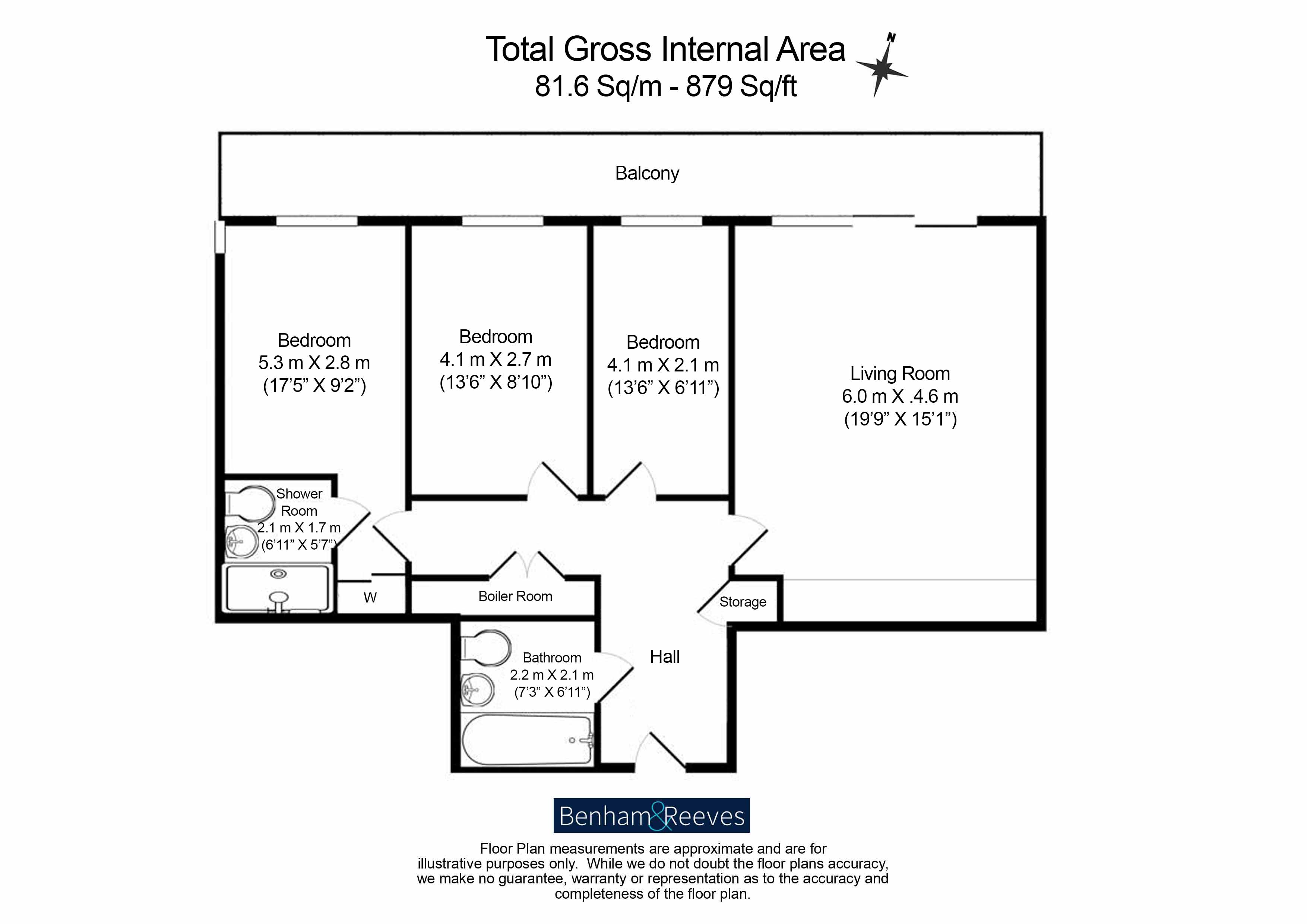 3 bedrooms  for sale in Yabsley Street, Canary Wharf, E14-Floorplan