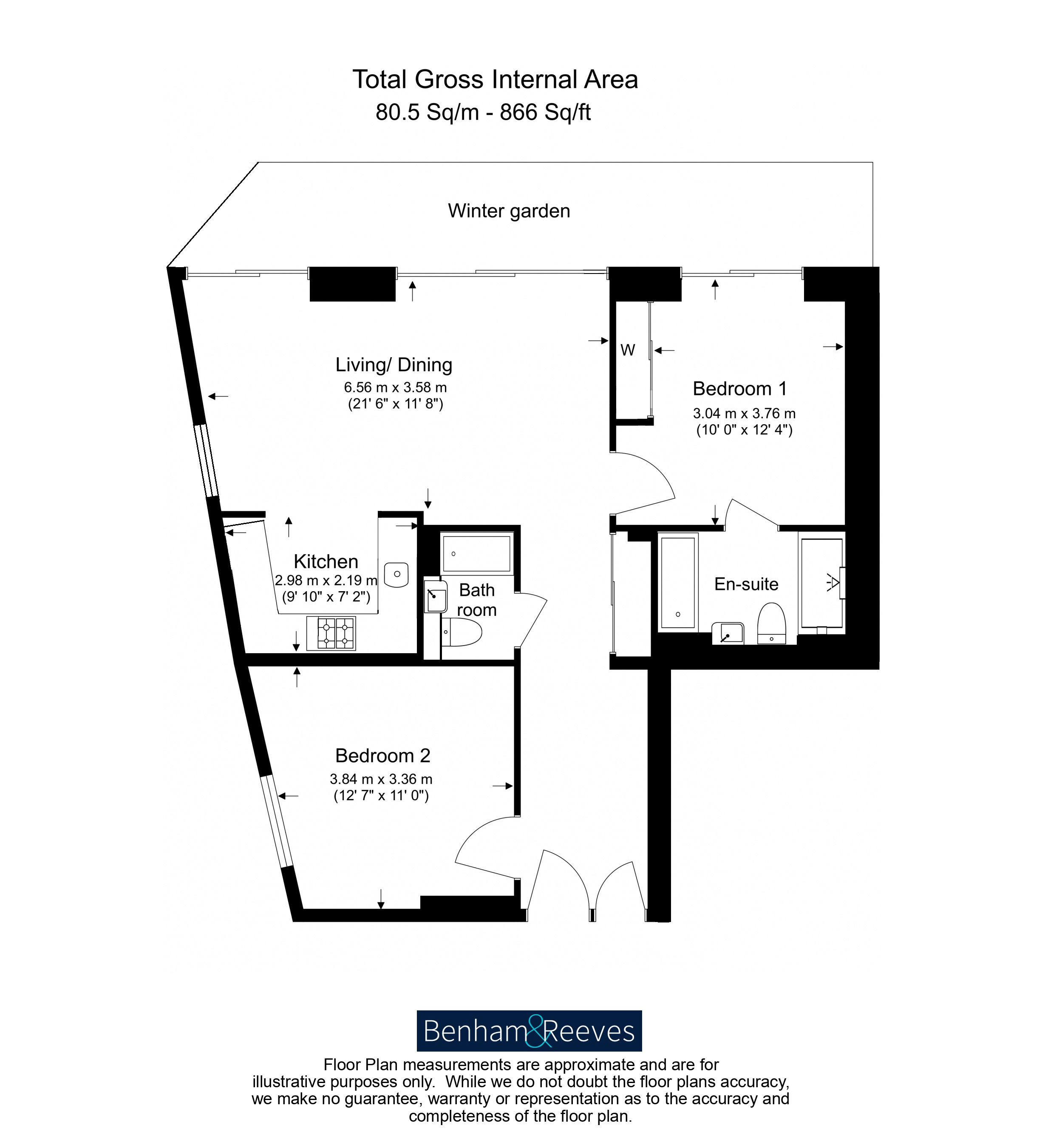 2  bedrooms flat to rent in Dollar bay point, Canary wharf, E14-Floorplan