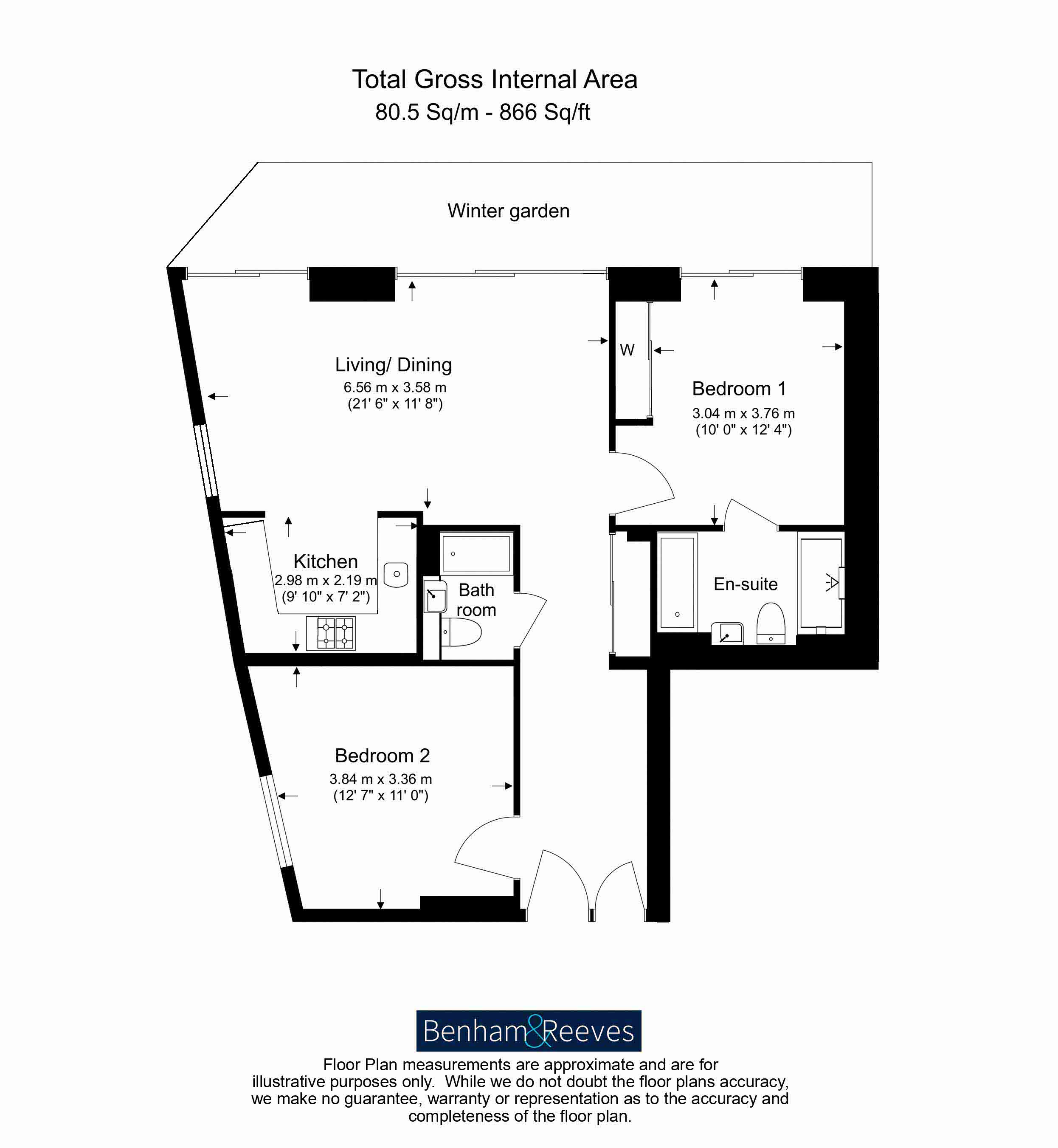 2 bedrooms  for sale in Dollar bay point, Canary wharf, E14-Floorplan