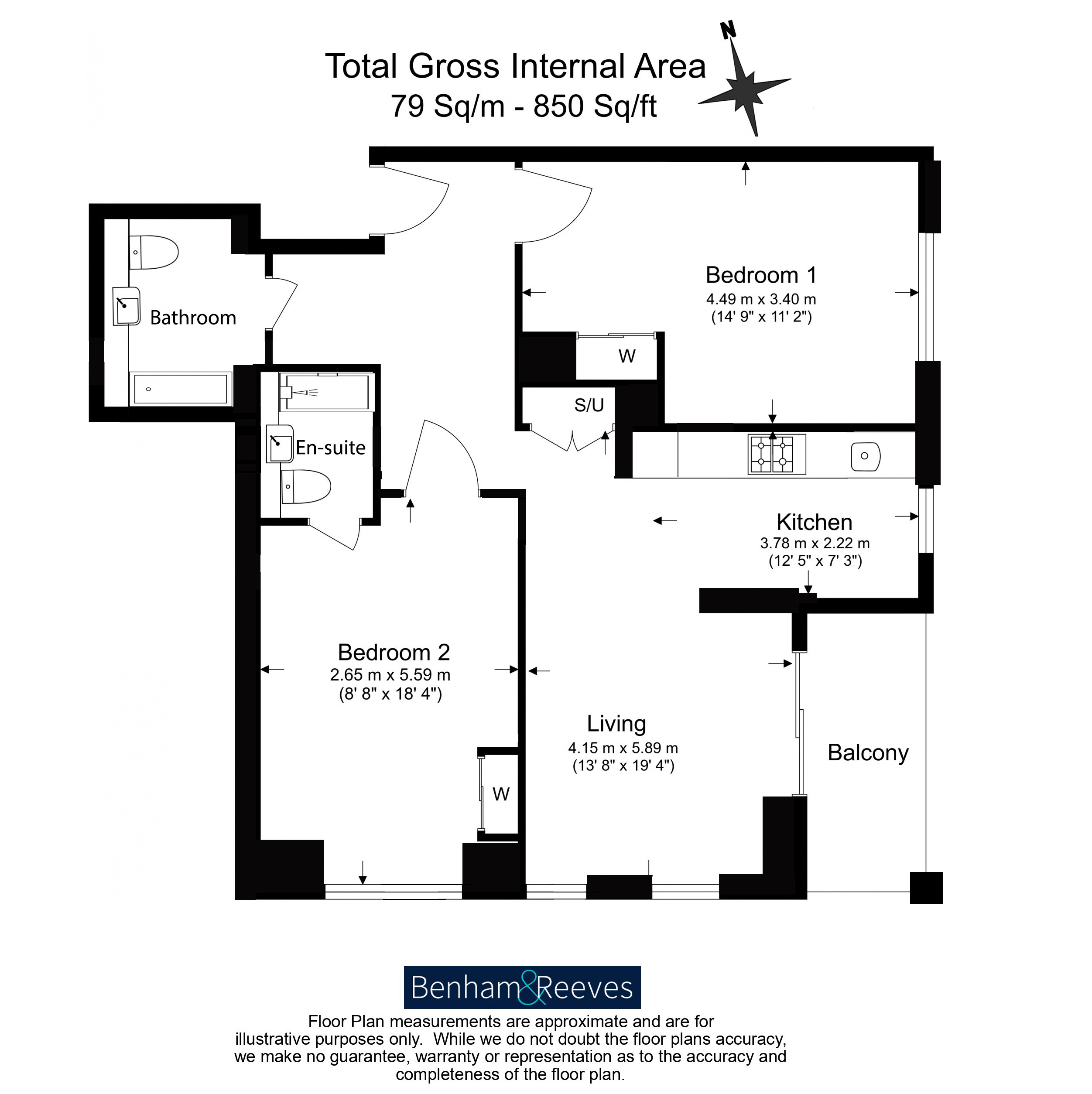 2  bedrooms flat to rent in One Thames Quay, Marsh Wall, E14-Floorplan