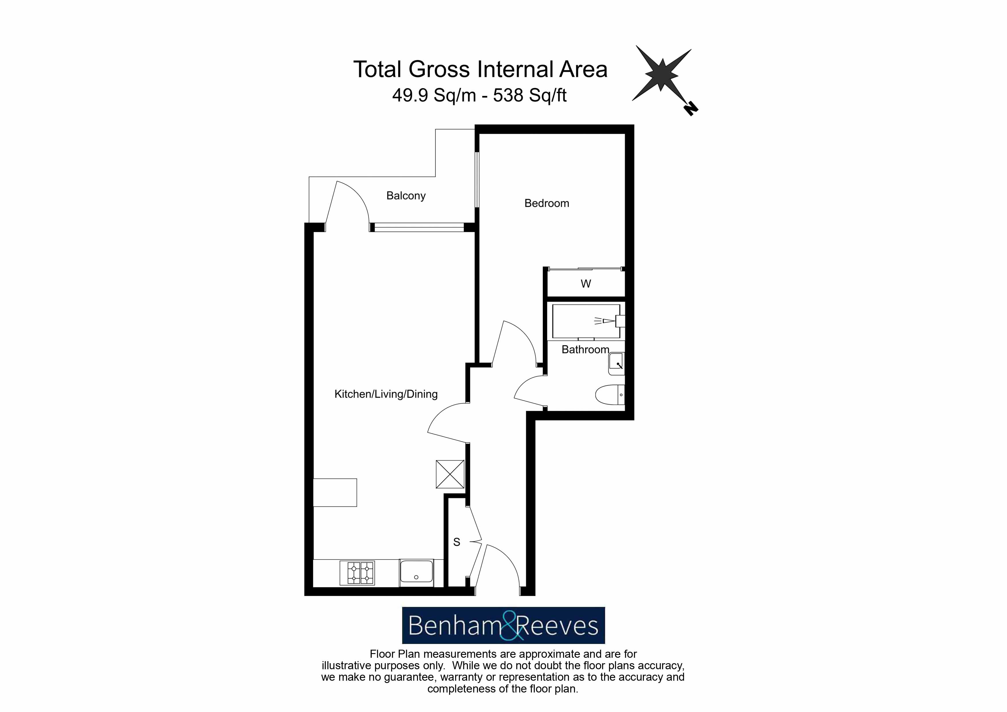 1  bedroom flat to rent in Ceram Court, Seven Sea Gardens, E3-Floorplan