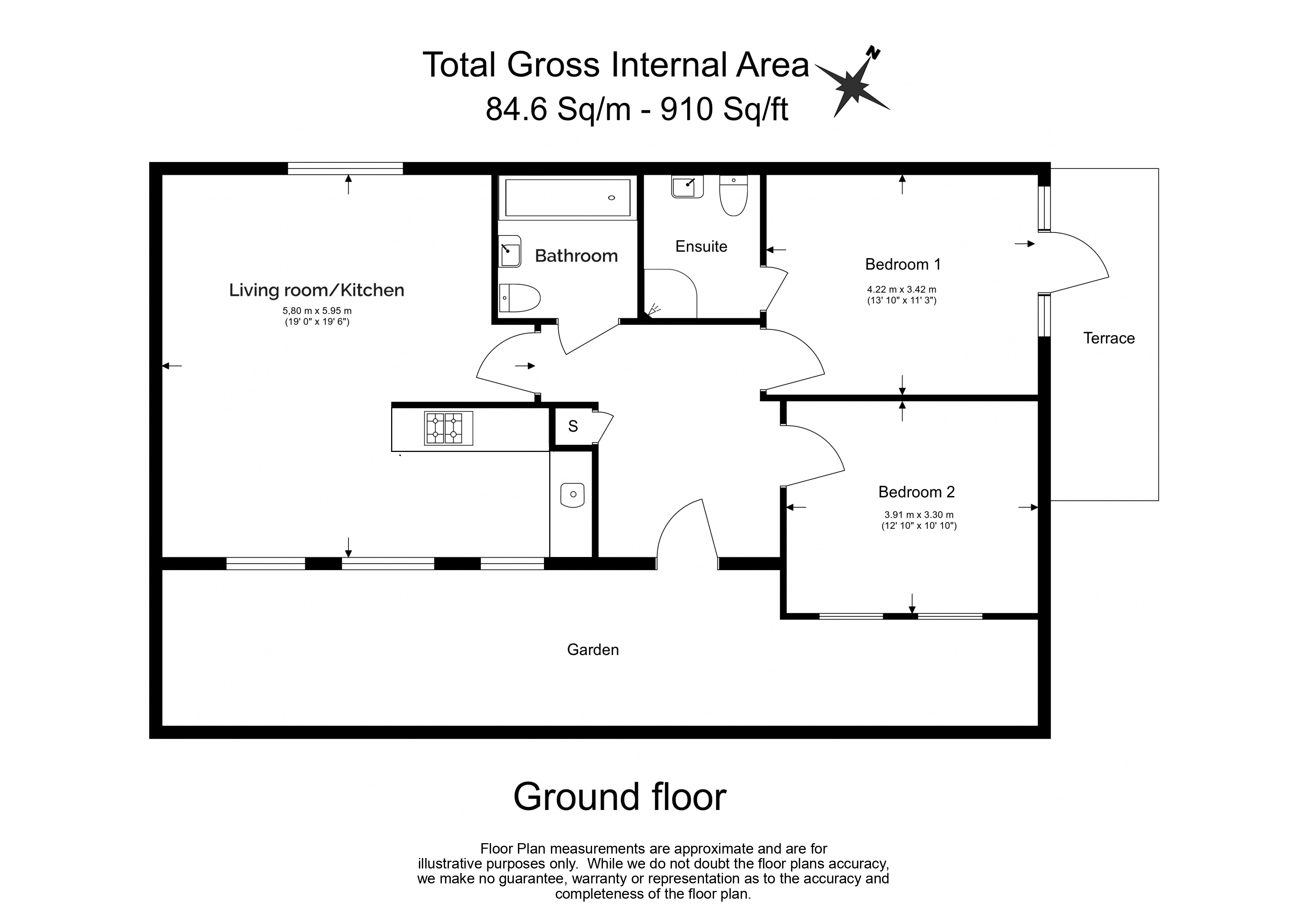 2  bedrooms flat to rent in Townmead Road, Imperial Wharf, SW6-Floorplan