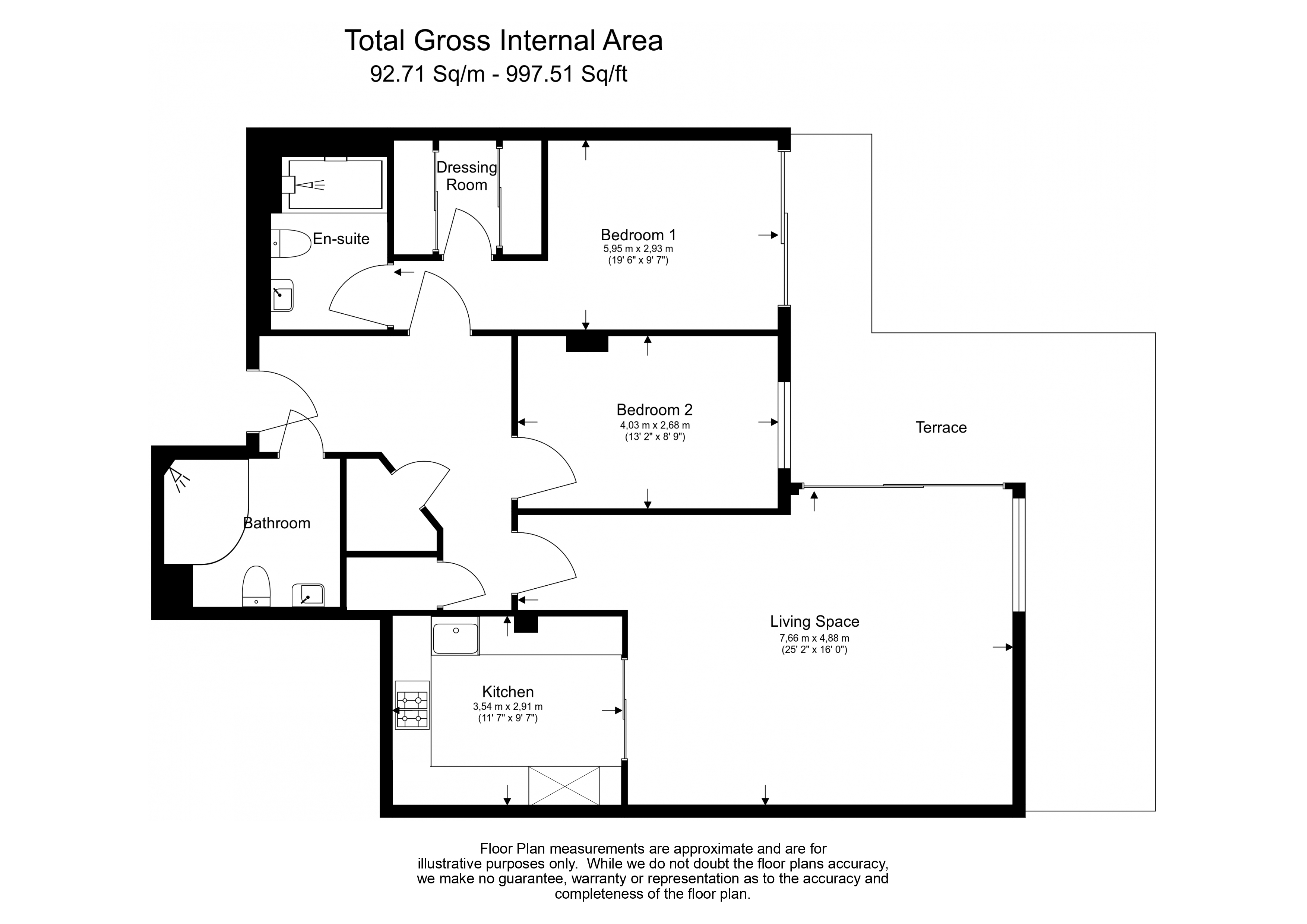 2  bedrooms flat to rent in The Boulevard, Imperial Wharf, SW6-Floorplan