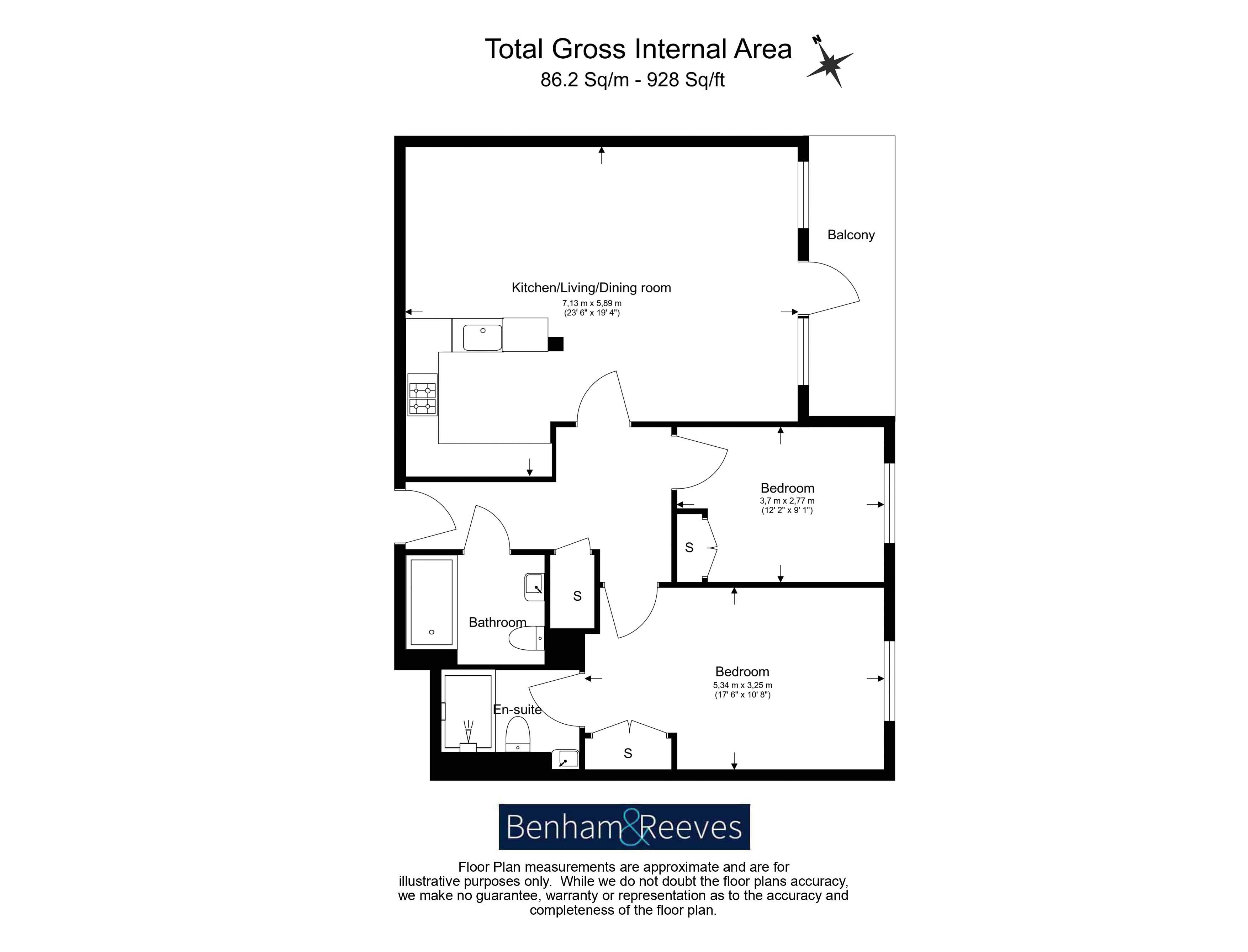 2  bedrooms flat to rent in Lensbury Avenue, Imperial Wharf, SW6-Floorplan