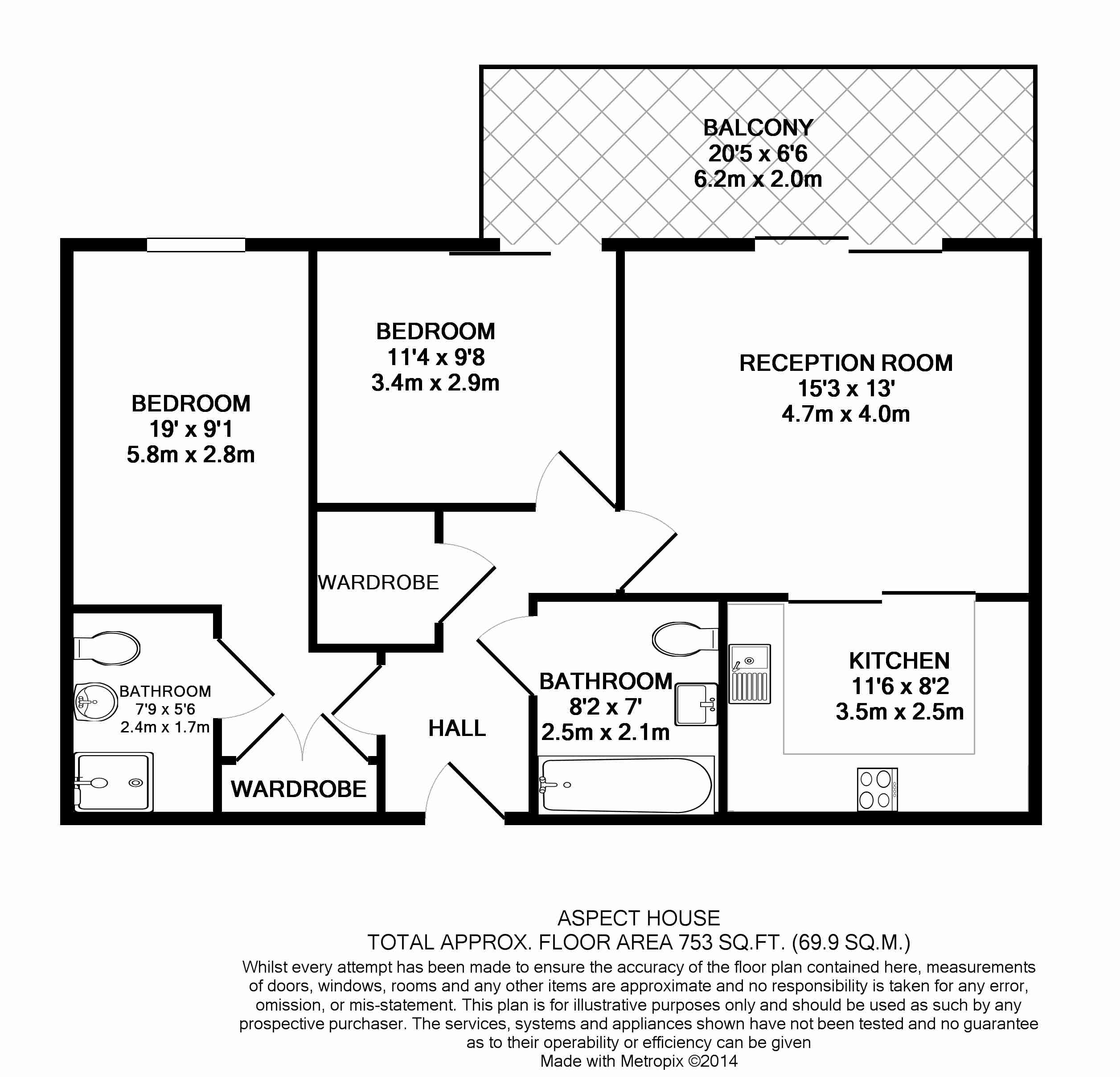 2  bedrooms flat to rent in Lensbury Avenue, Imperial Wharf, SW6-Floorplan