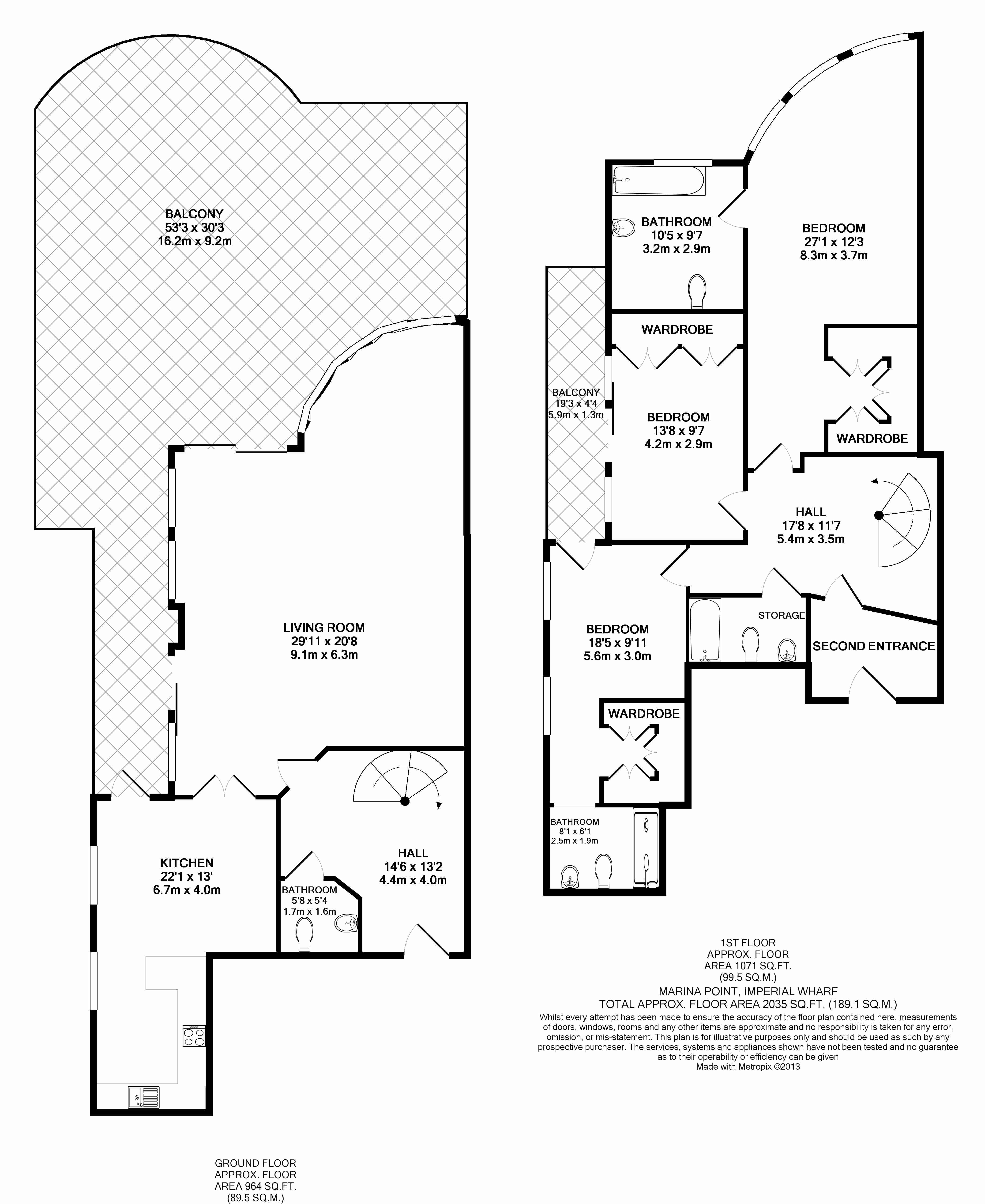 3 bedrooms flat to rent in Lensbury Avenue, Fulham, SW6-Floorplan