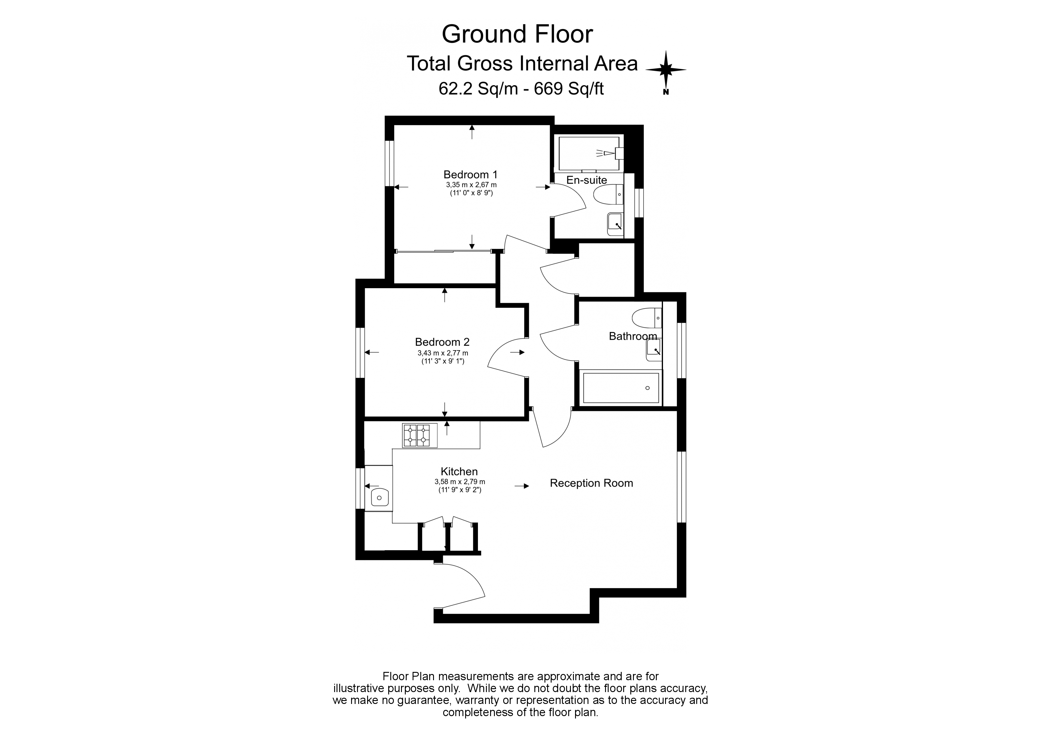 2  bedrooms flat to rent in Laboratory Square, Woolwich, SE18-Floorplan