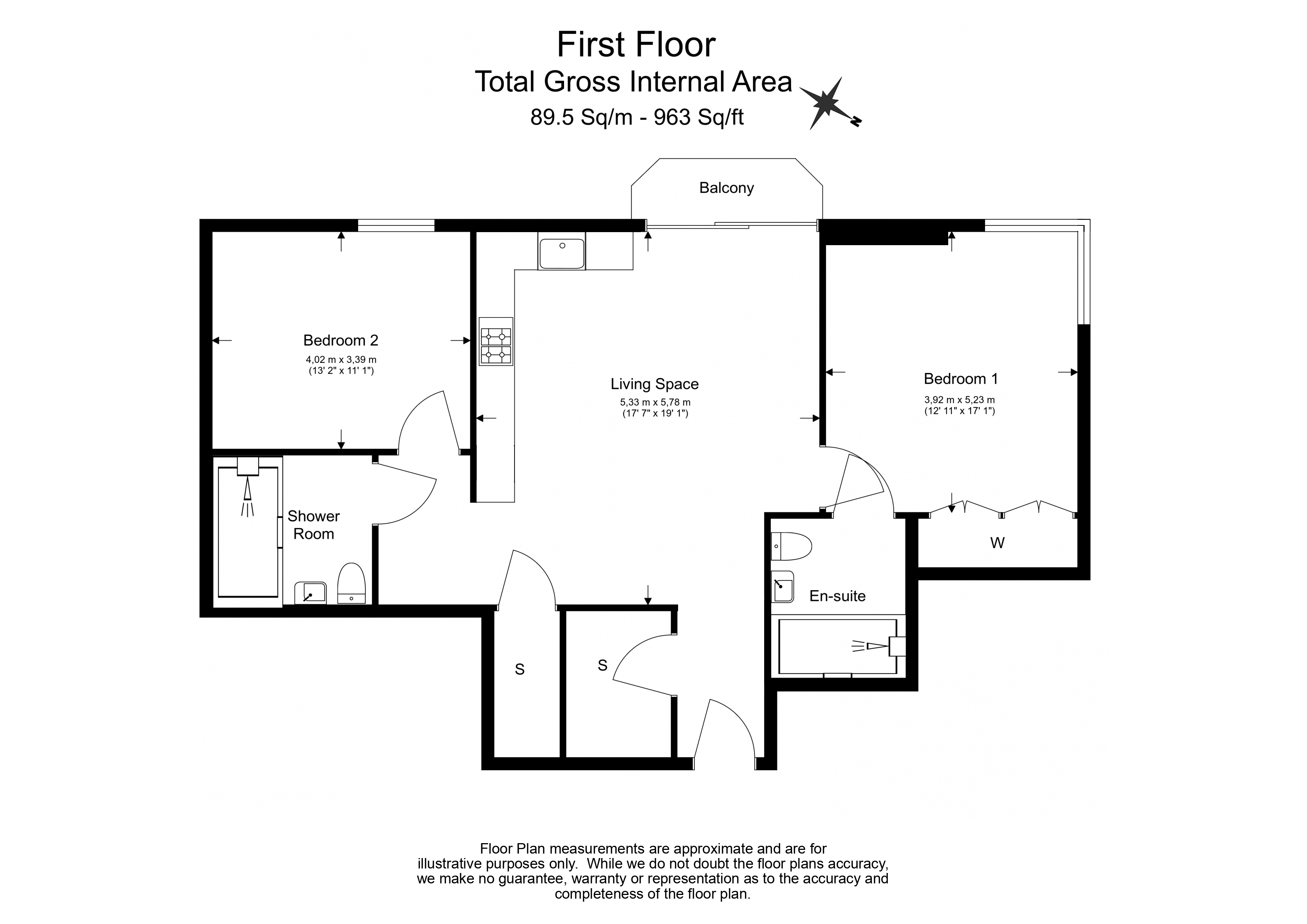 2  bedrooms flat to rent in Brigadier Walk, Royal Arsenal Riverside, SE18-Floorplan