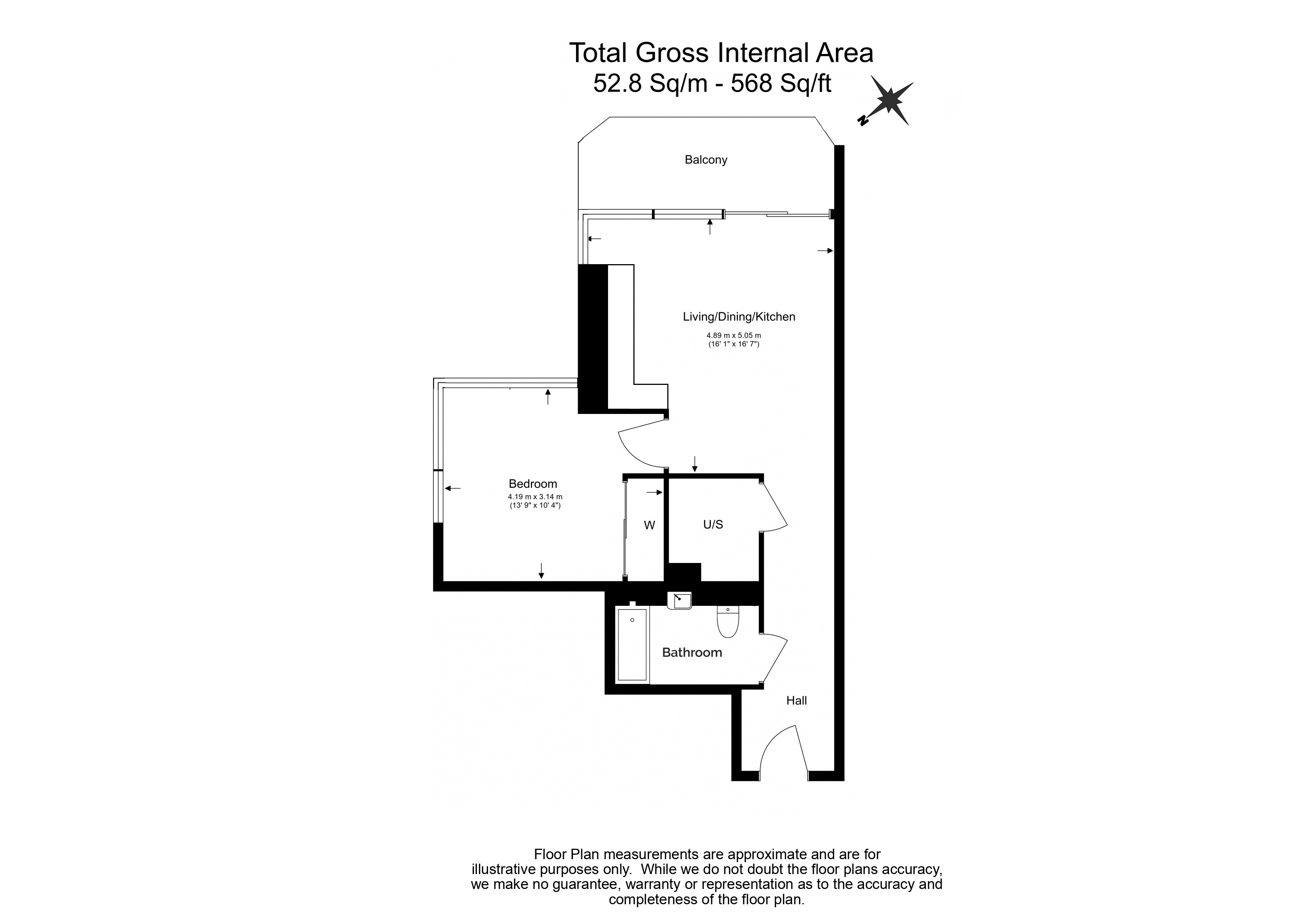 1  bedroom flat to rent in Brigadier Walk, Royal Arsenal Riverside, SE18-Floorplan