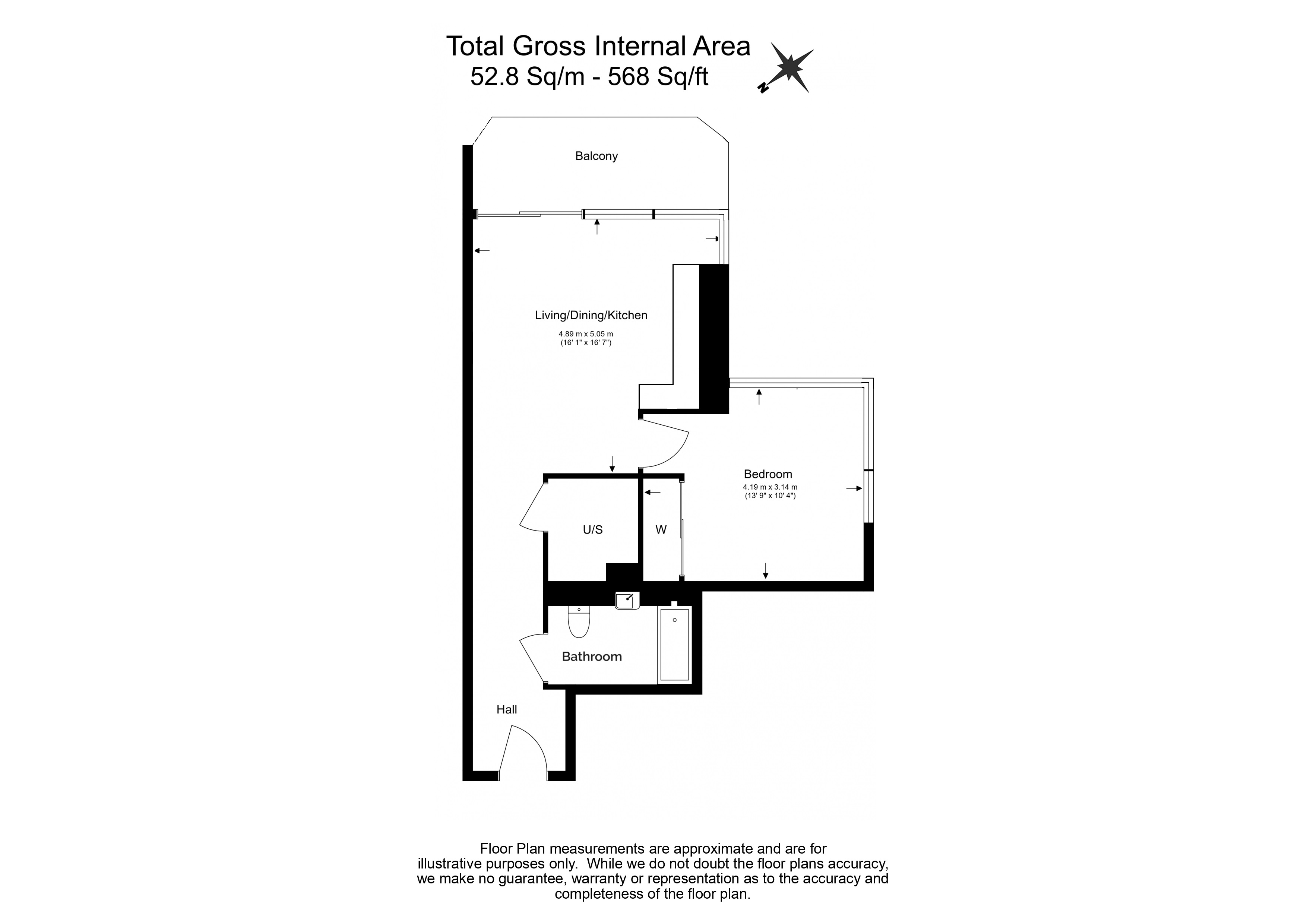 1  bedroom flat to rent in Brigadier Walk, Royal Arsenal Riverside, SE18-Floorplan