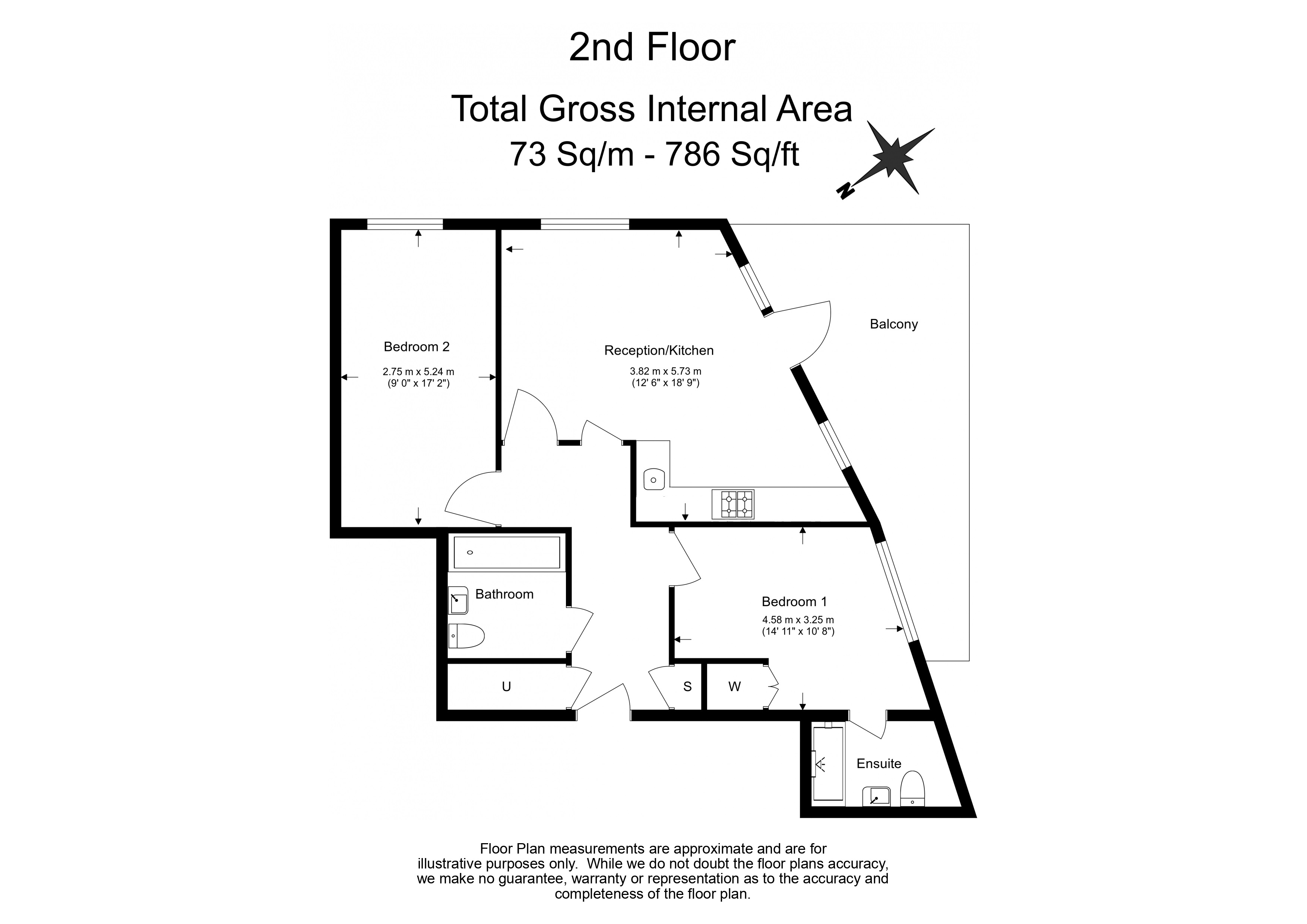 2  bedrooms flat to rent in Royal Arsenal Riverside, Woolwich, SE18-Floorplan