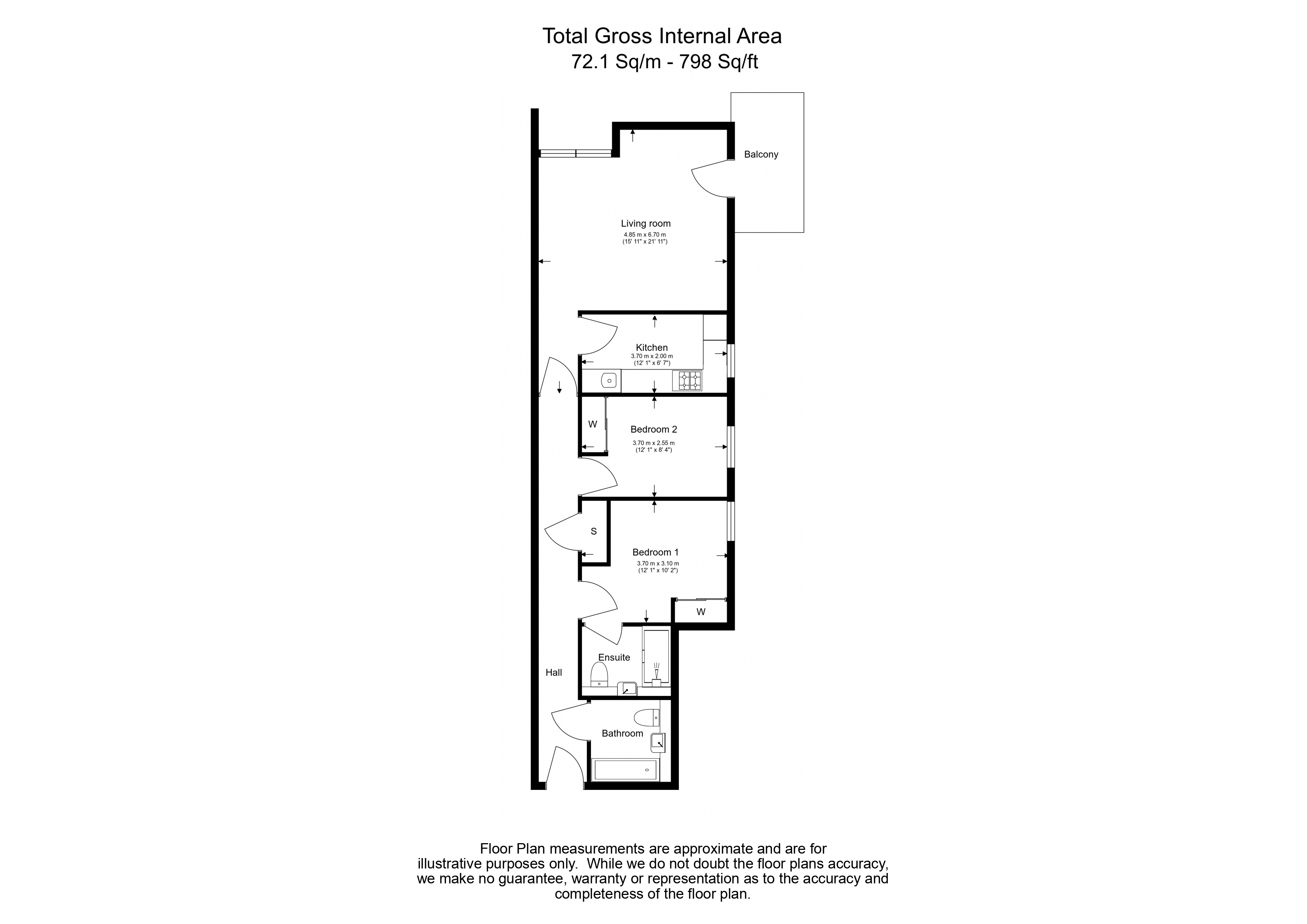 2  bedrooms flat to rent in Erebus Drive, Woolwich, SE28-Floorplan