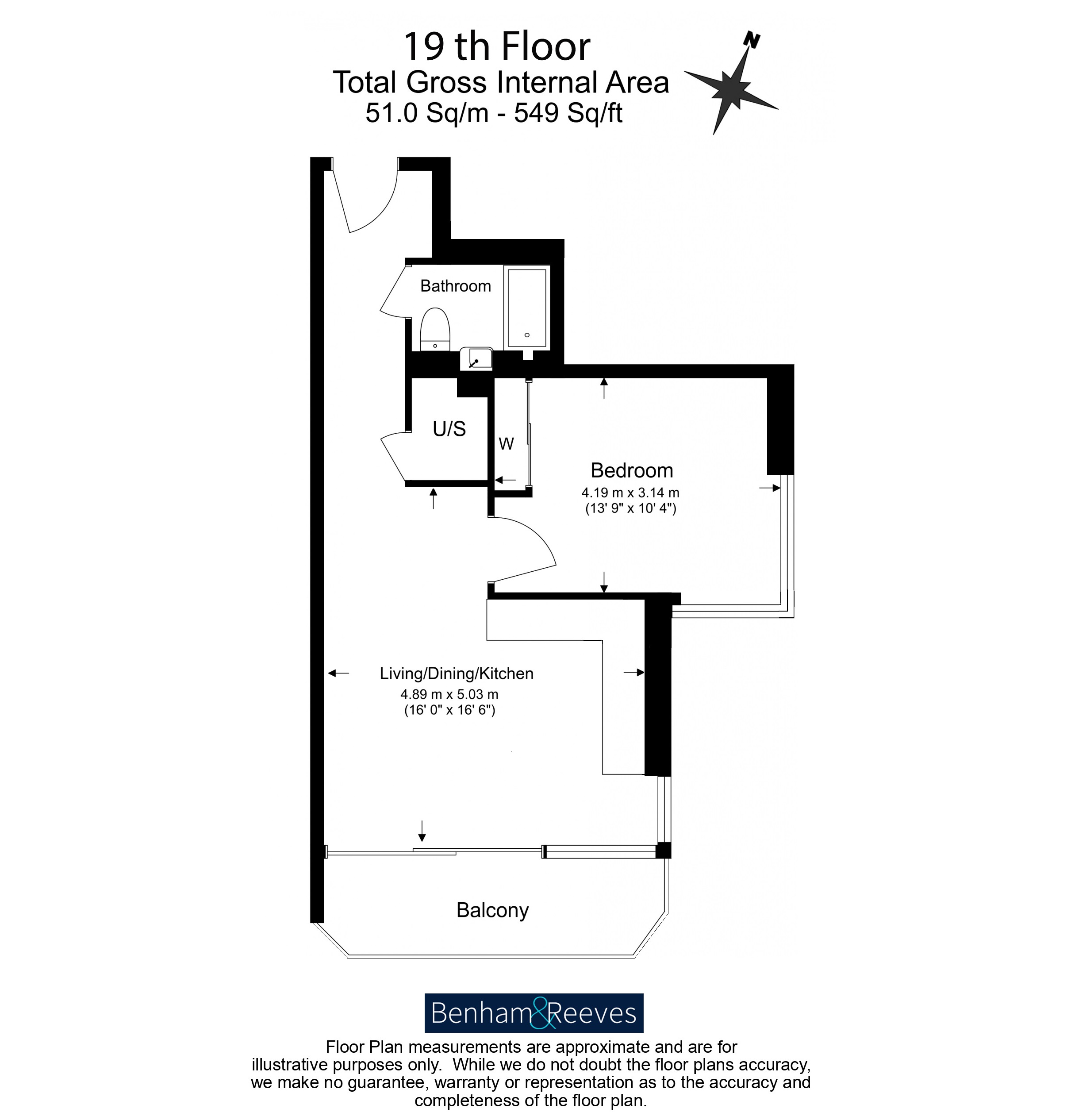 1  bedroom flat to rent in Brigadier Walk, Royal Arsenal Riverside, SE18-Floorplan