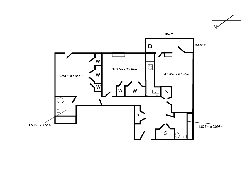 2  bedrooms flat to rent in Royal Arsenal Riverside, Woolwich, SE18-Floorplan