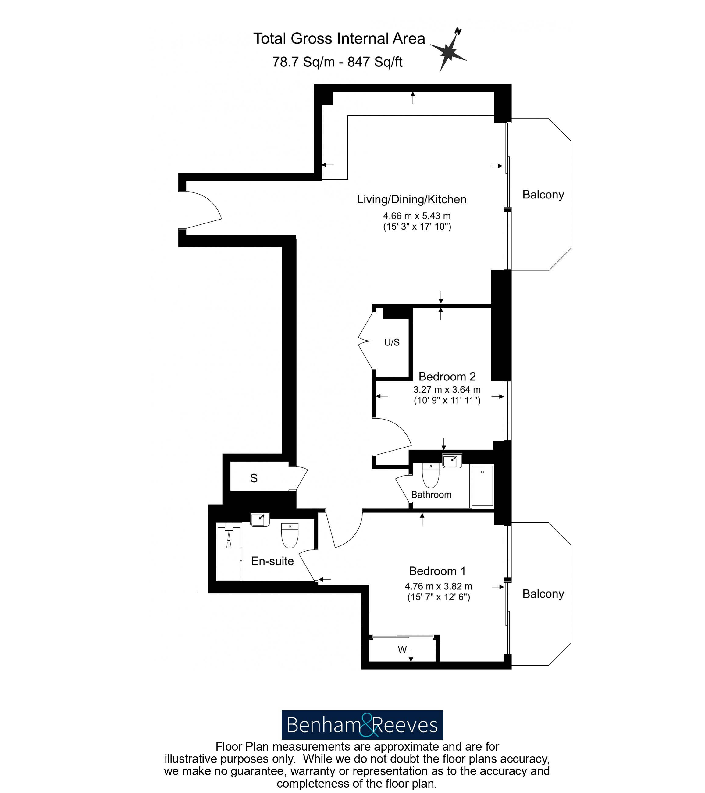 2  bedrooms flat to rent in Brigadier Walk, Royal Arsenal Riverside, SE18-Floorplan