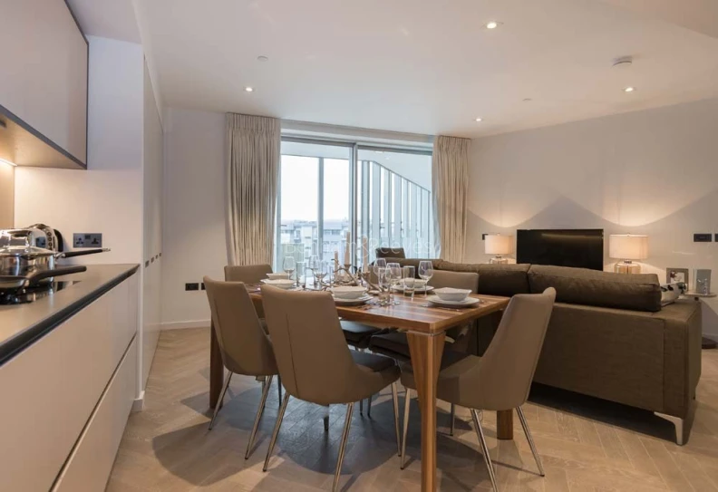 Kitchen view of Battersea Power Station images 1