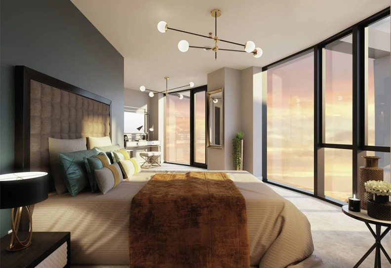 Bedroom view of City North images 2