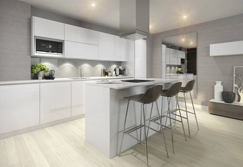 Kitchen view of City North images 2
