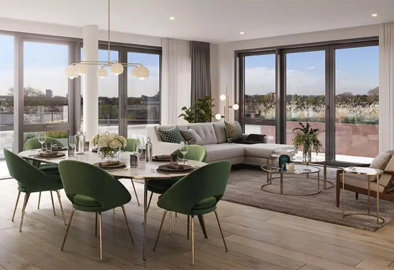 Reception view of Clapham Place images 1