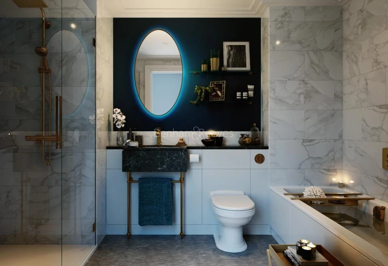Bathroom view of Filmworks images 1