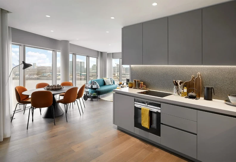 Kitchen view of Greenwich Peninsula images 1