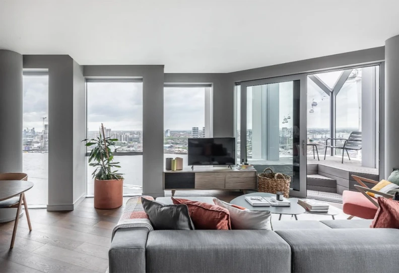 Reception view of Greenwich Peninsula images 2