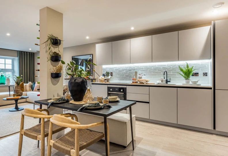 Kitchen view of Horlicks Quarter images 2