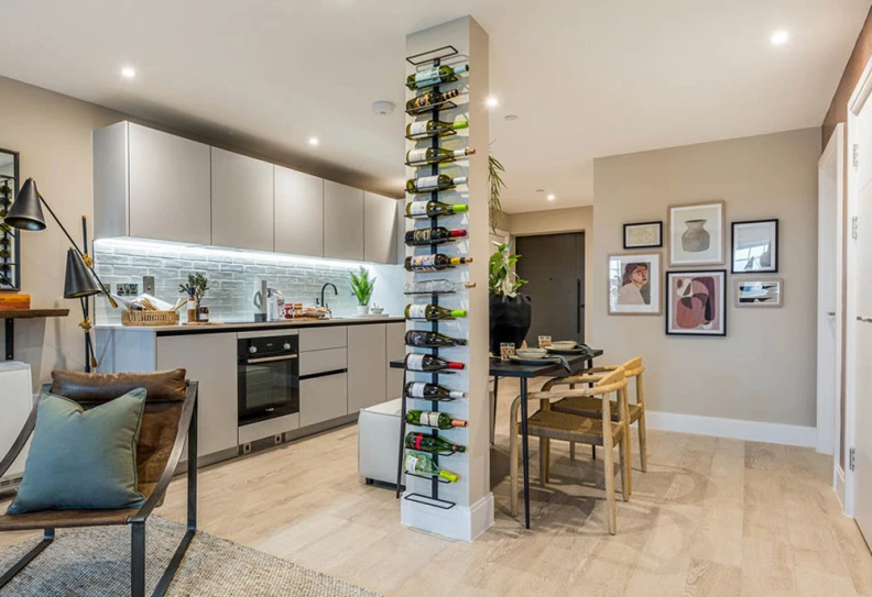 Kitchen view of Horlicks Quarter images 1