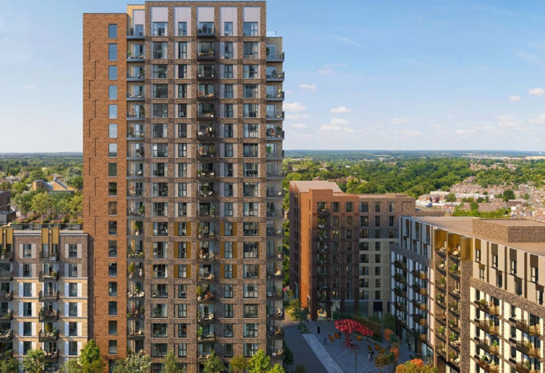 Exterior view of London Square Image 1
