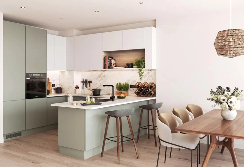 Kitchen view of Manor & Braganza images 1