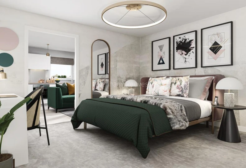 Bedroom view of New Market Place images 1
