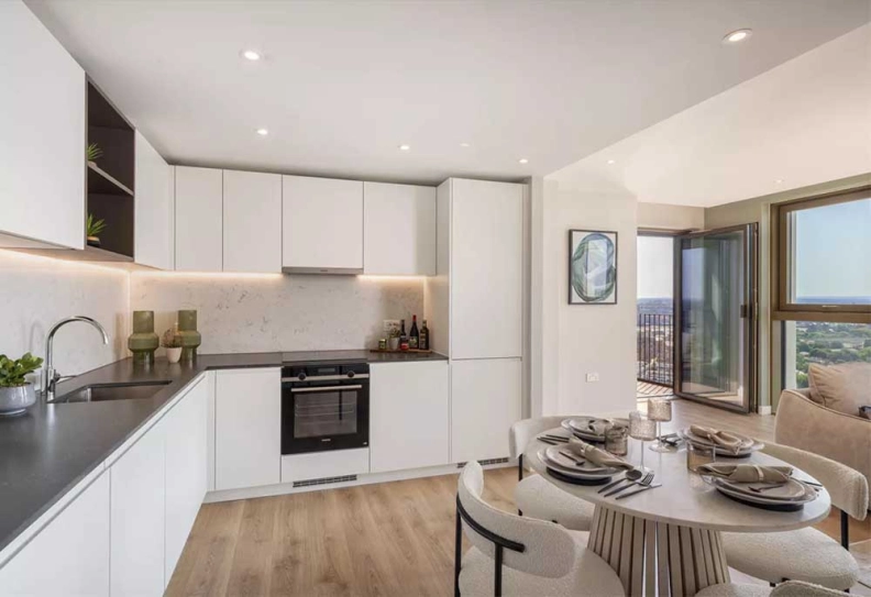 Kitchen view of One Thames Quay images 1