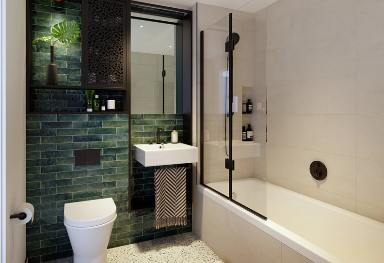 Bathroom view of Poplar Riverside images 1