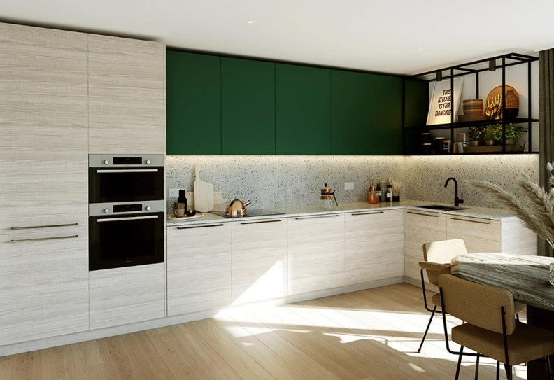 Kitchen view of Poplar Riverside images 1