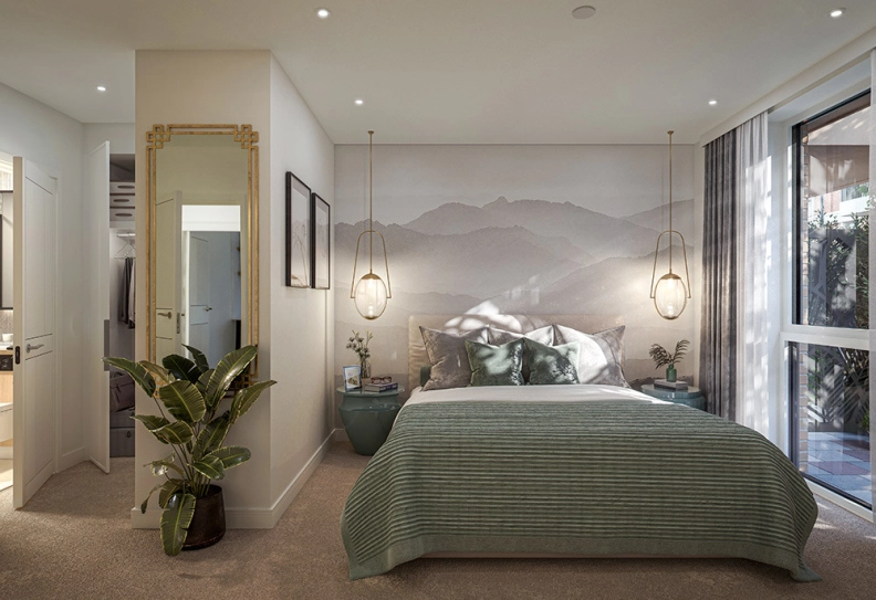 Bedroom view of Silkstream images 1