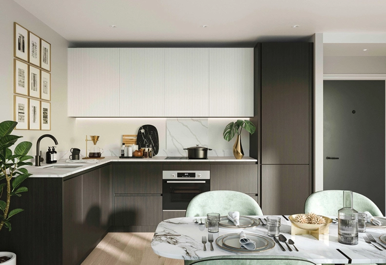 Kitchen view of The Verdean images 1